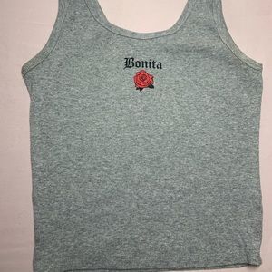 Bonita cropped tank top